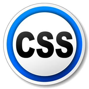 Vector css icon 스톡 일러스트