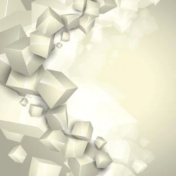 Vector cubes Stock Illustration