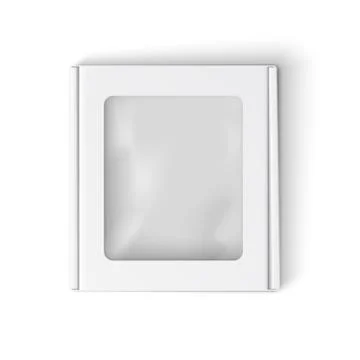 Vector cubic box template. Иллюстрация