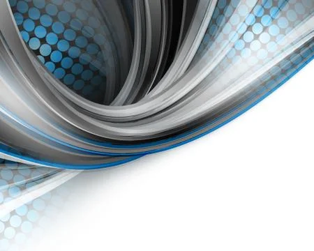 Vector curly background Stock Illustration