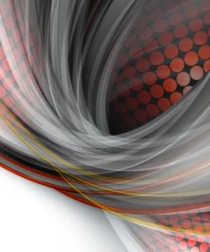 Vector curly background Stock Illustration