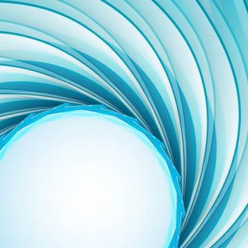 Vector curly background Stock Illustration