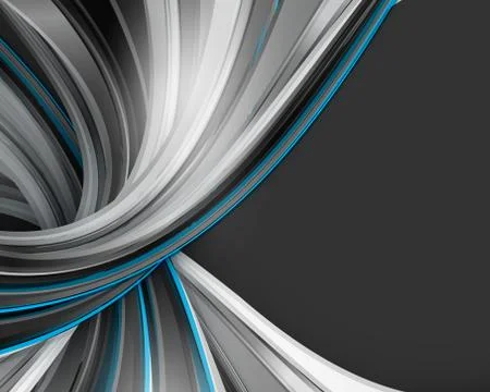 Vector curly background Stock Illustration