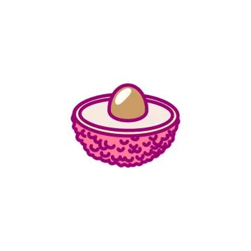 Vector cute drawn fruit clipart Stock Illustration