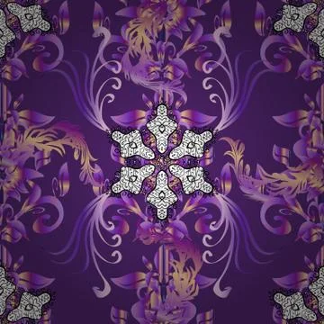 Vector Cute fabric pattern. Colour Spring Theme seamless pattern Background. Sea 스톡 일러스트