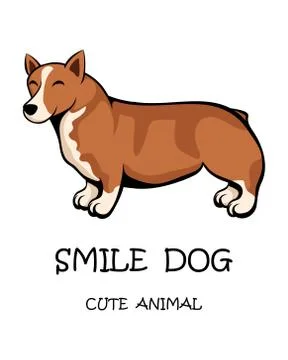 Vector of cute long and short dog eps 10. Stock-Illustration