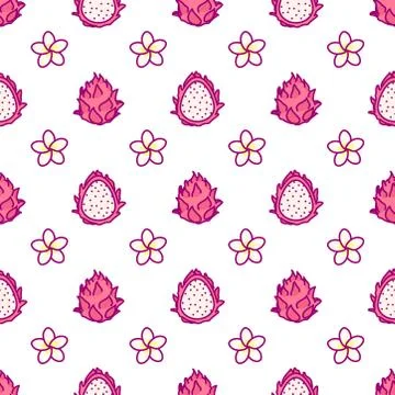 Vector cute seamless pattern art Stock Illustration