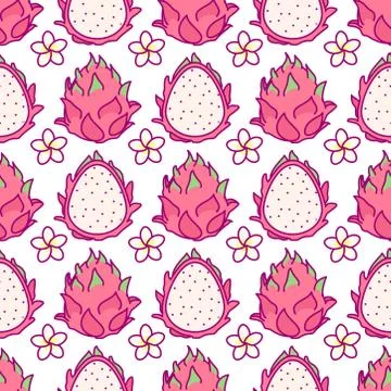 Vector cute seamless pattern art Illustrazione stock