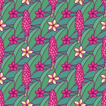 Vector cute seamless pattern art Illustrazione stock