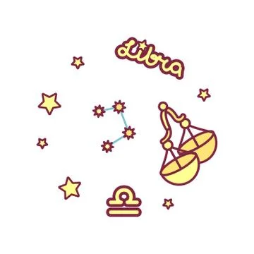 Vector cute Zodiac sign Stock Illustration