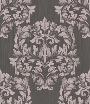 Vector damask pattern element. Classical luxury old fashioned ornament, royal Stock Illustration