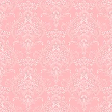Vector damask seamless pattern background. Classical luxury old fashioned dam Stock Illustration