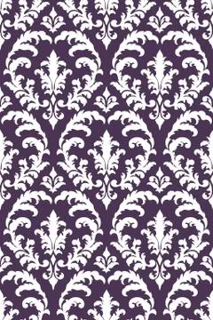 Vector damask seamless pattern background. Classical luxury old fashioned dam Stock Illustration