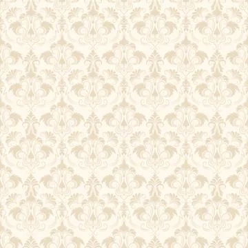 Vector damask seamless pattern background. Classical luxury old fashioned dam Stock Illustration