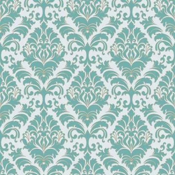 Vector damask seamless pattern background. Classical luxury old fashioned dam Stock Illustration