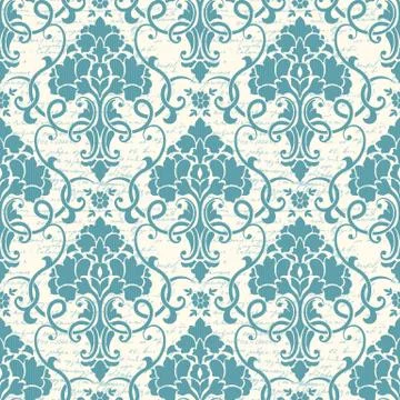 Vector damask seamless pattern background. Classical luxury old fashioned dam 스톡 일러스트