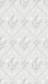 Vector damask seamless pattern background. Elegant luxury texture for wallpap Illustrazione stock