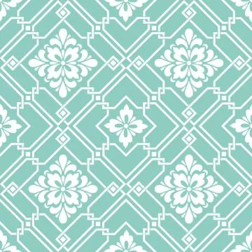 Vector damask seamless pattern background. Classical luxury old fashioned dam Illustrazione stock