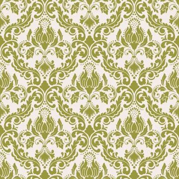 Vector damask seamless pattern background. Classical luxury old fashioned damask Stock Illustration