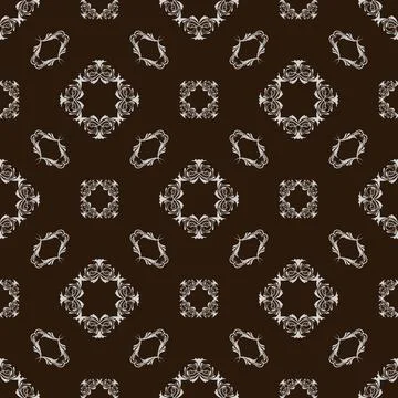 Vector damask seamless pattern background. Stock Illustration