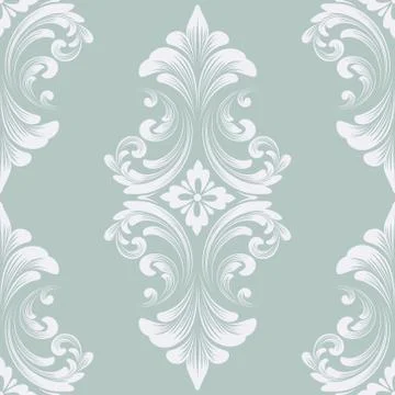 Vector damask seamless pattern element. Classical luxury old fashioned damask Stock Illustration