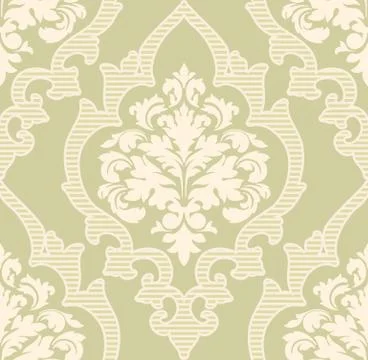 Vector damask seamless pattern element. Classical luxury old fashioned damask 스톡 일러스트