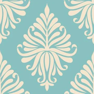 Vector damask seamless pattern element. Classical luxury old fashioned damask 스톡 일러스트