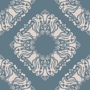 Vector damask seamless pattern element. Classical luxury old fashioned damask 스톡 일러스트