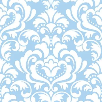 Vector damask seamless pattern element. Classical luxury old fashioned damask 스톡 일러스트