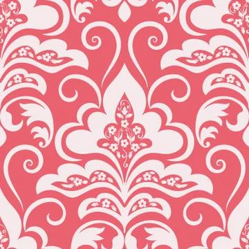 Vector damask seamless pattern element. Classical luxury old fashioned damask Stock Illustration