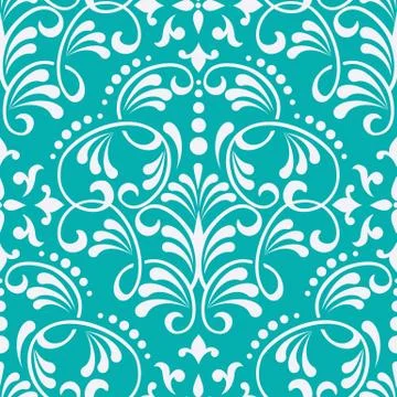 Vector damask seamless pattern element. Classical luxury old fashioned damask Stock Illustration