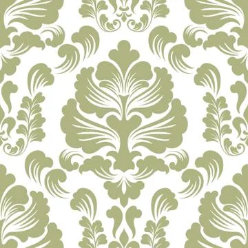 Vector damask seamless pattern element. Classical luxury old fashioned damask 스톡 일러스트
