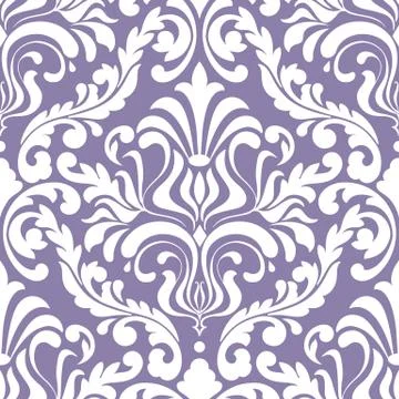 Vector damask seamless pattern element. Classical luxury old fashioned damask Stock Illustration