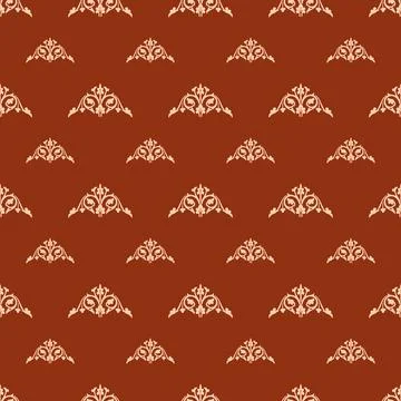 Vector damask seamless pattern Stock Illustration
