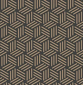 Vector damask seamless retro pattern background spiral cross triangle geometr Stockillustratie