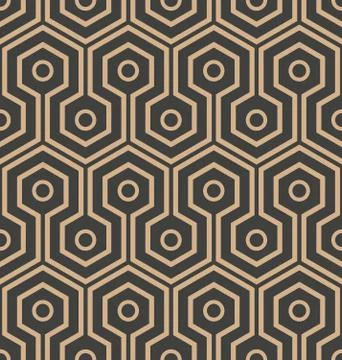 Vector damask seamless retro pattern background polygon geometry cross orient Illustrazione stock