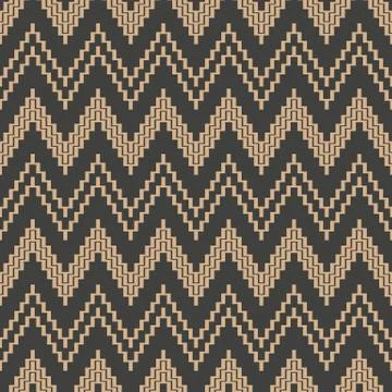 Vector damask seamless retro pattern background mosaic pixel geometry triangl 스톡 일러스트