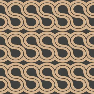 Vector damask seamless retro pattern background oriental round curve spiral f 스톡 일러스트