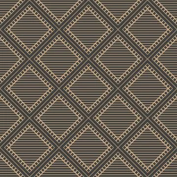 Vector damask seamless retro pattern background check geometry square cross f 库存插图