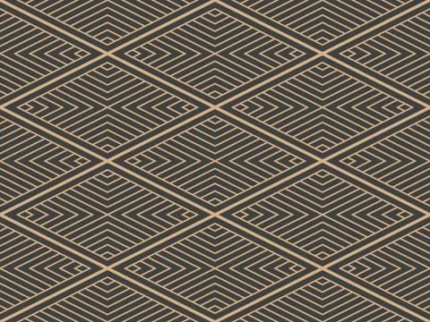 Vector damask seamless retro pattern background check geometry square cross f 스톡 일러스트
