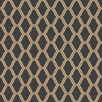 Vector damask seamless retro pattern background check spiral curve cross fram 스톡 일러스트