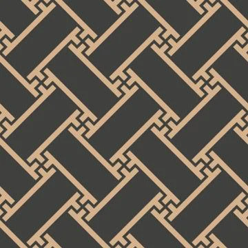 Vector damask seamless retro pattern background spiral geometry oriental cros Illustrazione stock