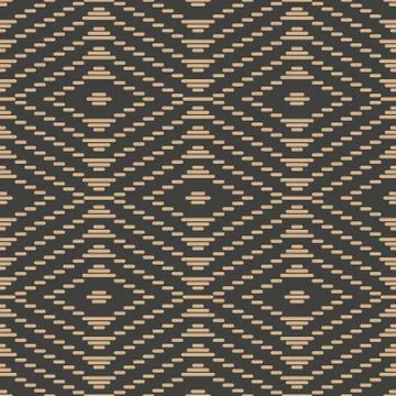 Vector damask seamless retro pattern background rhomb geometry check stitch c Stockillustratie