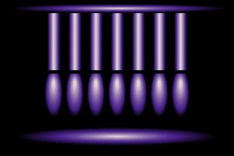 Vector dark blue studio abstract background with dark gradient vertical lig.. Stock Illustration