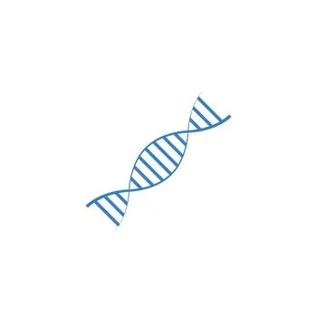 Vector dark grey dna helix icon イラスト素材
