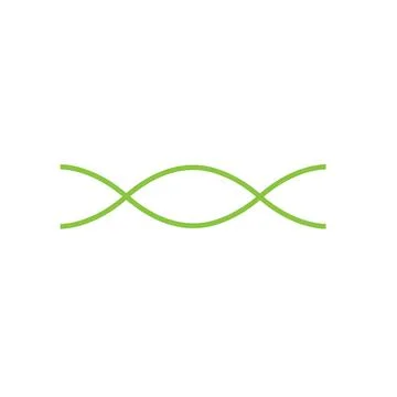 Vector dark grey dna helix icon Stockillustratie
