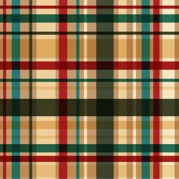 Vector dark plaid seamless pattern. Eps10 Illustrazione stock