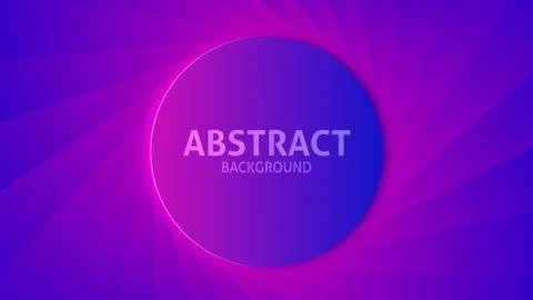 Vector dark saturated purple gradient background with copy space. Stock Illustration