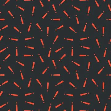 Vector dark seamless pattern - fashion style 80-90s. Black creative repeatable 库存插图