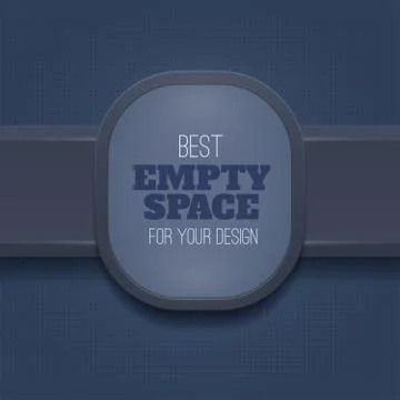 Vector dark sticker Stock Illustration